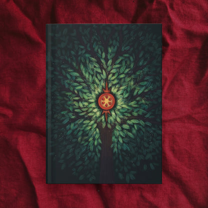 Pomegranate Tree Hardcover Journal